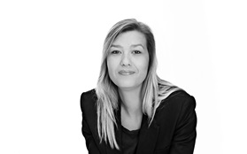 Britt Bonnesen 2012 profile portrait black white